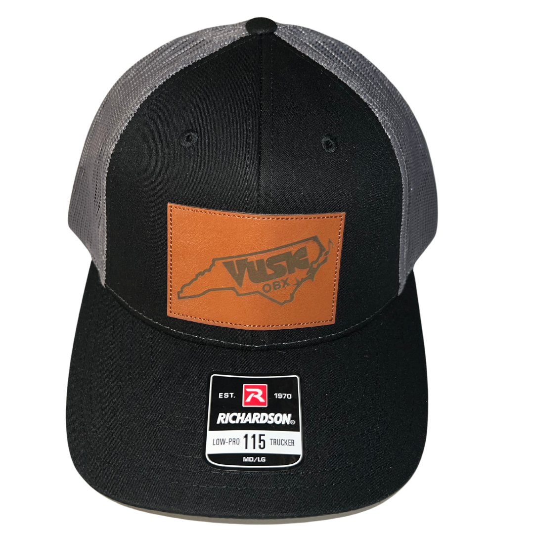 VusicOBX Hat - Leather Patch