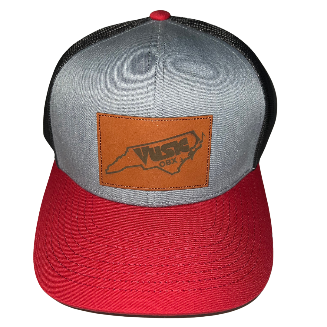 VusicOBX Hat - Leather Patch