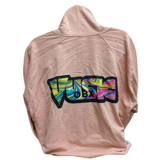 VusicOBX HOODIE- Swirl Logo on Back
