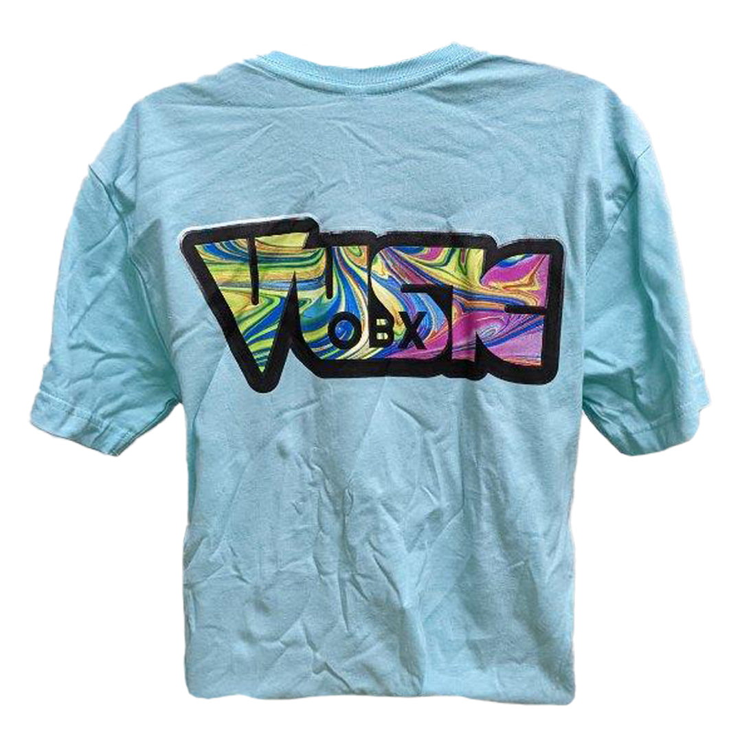 VusicOBX Swirl Bubble Logo : T-Shirt