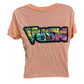 VusicOBX V-Neck Shirt SWIRL Logo
